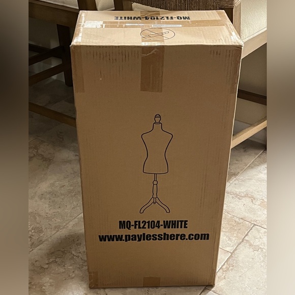 NWT Mannequin Body Dress Form Torso 49.6-63.4 Inch Adjustable - Picture 9 of 9